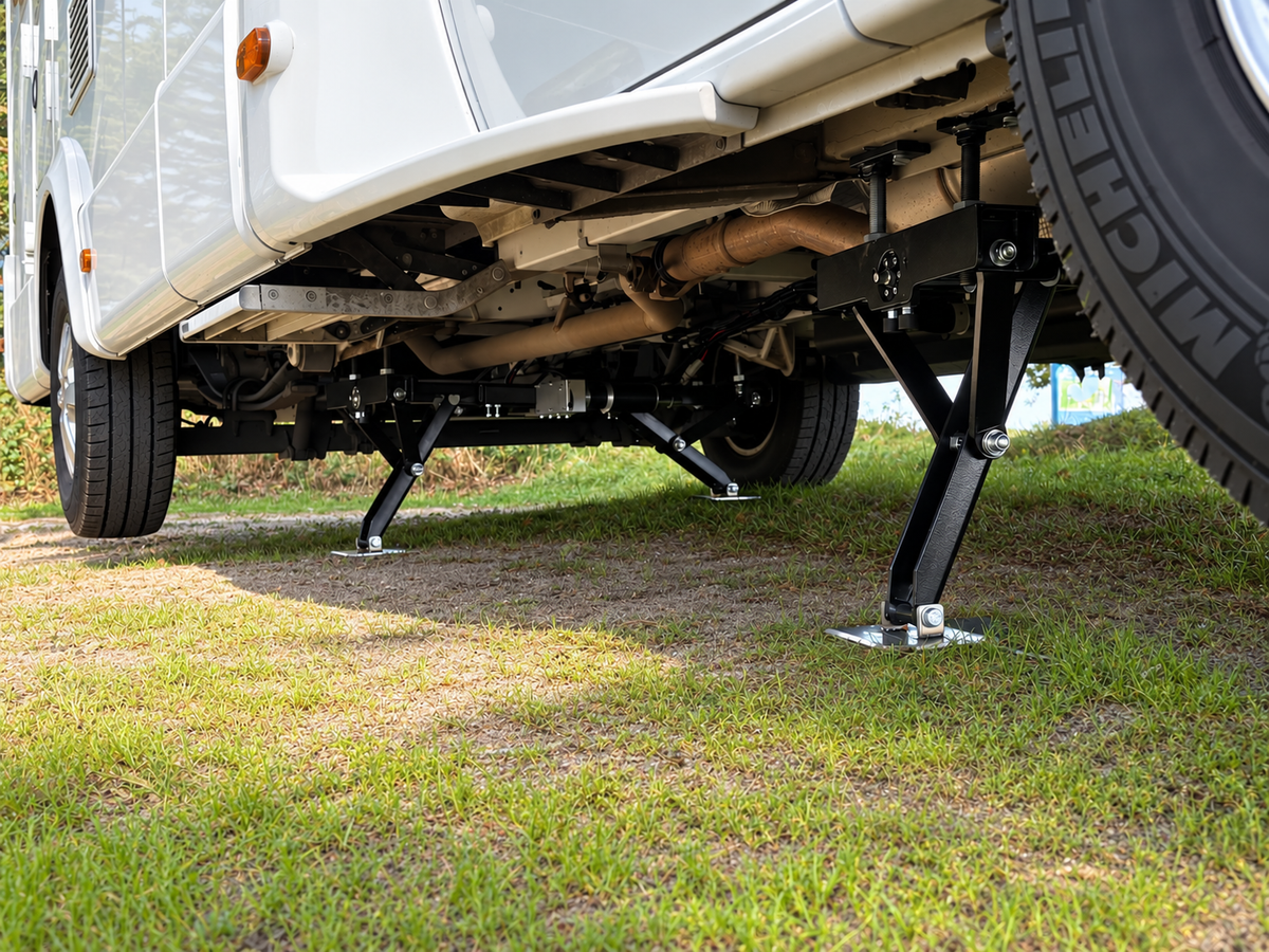 The automatic levelling system for campers.